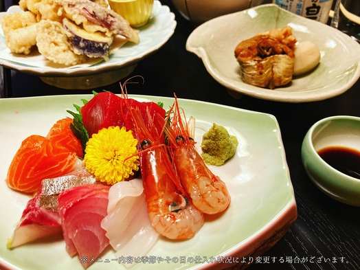 【ご夕食付き】新潟の海の幸と郷土料理を味わう！久廼弥×NEMARUのコラボ贅沢御膳プラン【一棟貸し】